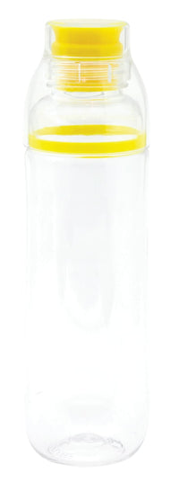 Drink Bottle made from Tritan material with matching silicon band (cap turns into cup) 700ml