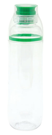 Drink Bottle made from Tritan material with matching silicon band (cap turns into cup) 700ml