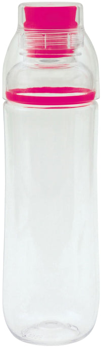 Drink Bottle made from Tritan material with matching silicon band (cap turns into cup) 700ml