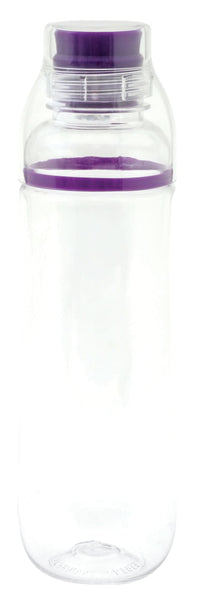 Drink Bottle made from Tritan material with matching silicon band (cap turns into cup) 700ml