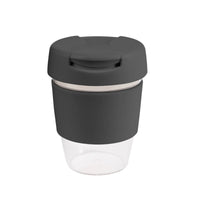 coffee cup / Mug 8oz/235ml Clear Plastic Karma Kup Plastic Flip Lid Reusable  Eco Friendly