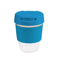 coffee cup / Mug 8oz/235ml Clear Plastic Karma Kup Plastic Flip Lid Reusable  Eco Friendly