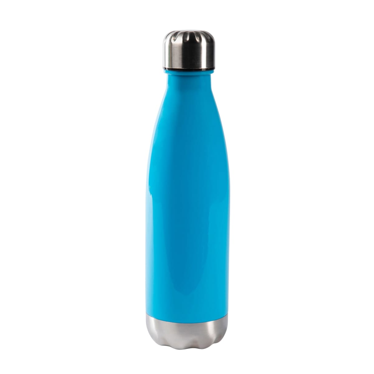 Drink Bottle plastic with stainless steel lid JET 650ml