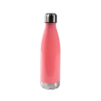 Drink Bottle plastic with stainless steel lid JET 650ml