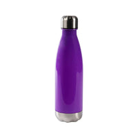Drink Bottle plastic with stainless steel lid JET 650ml
