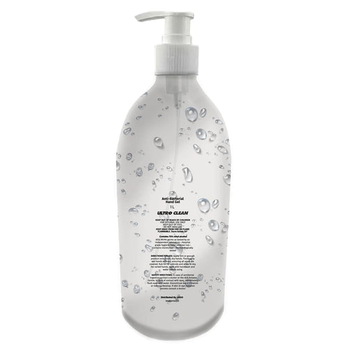 Hand Sanitiser 1 litre bottle with pump