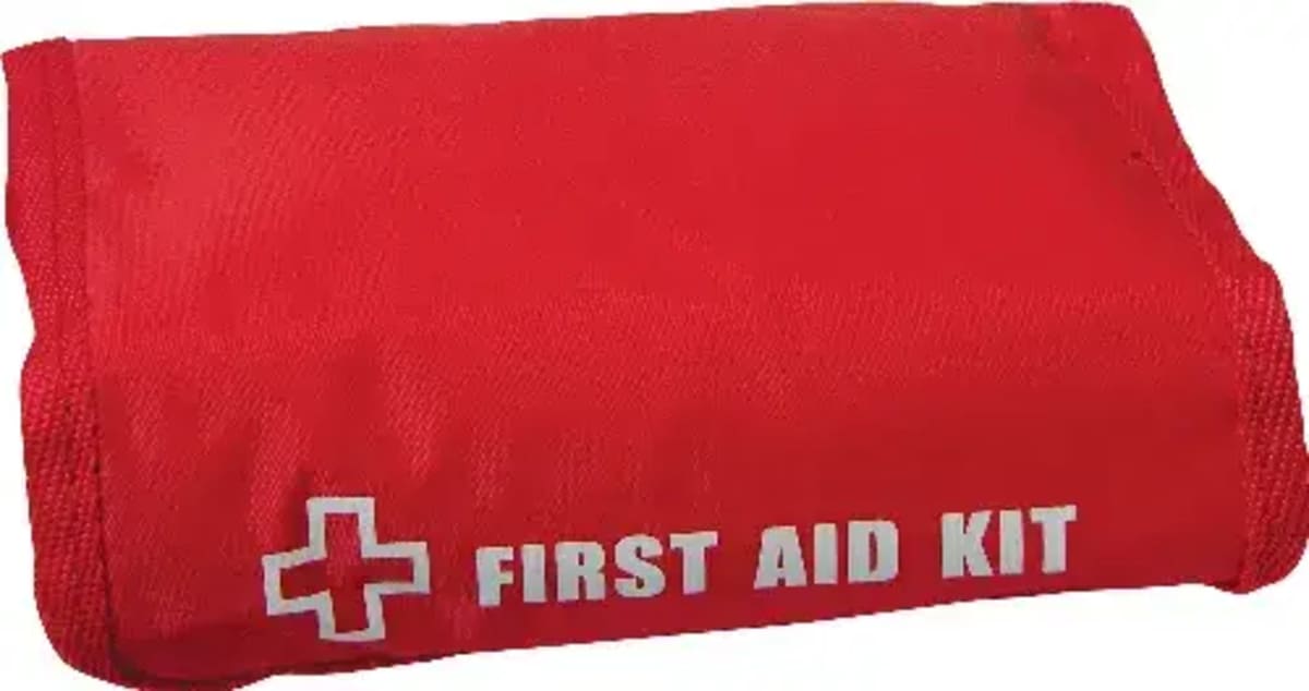 first aid kit folding 19 piece