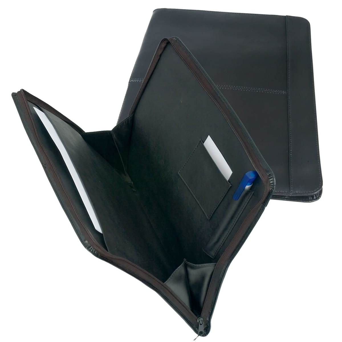 satchel split leather with full zip