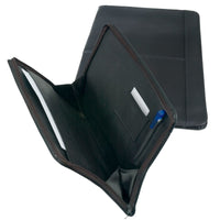 satchel split leather with full zip