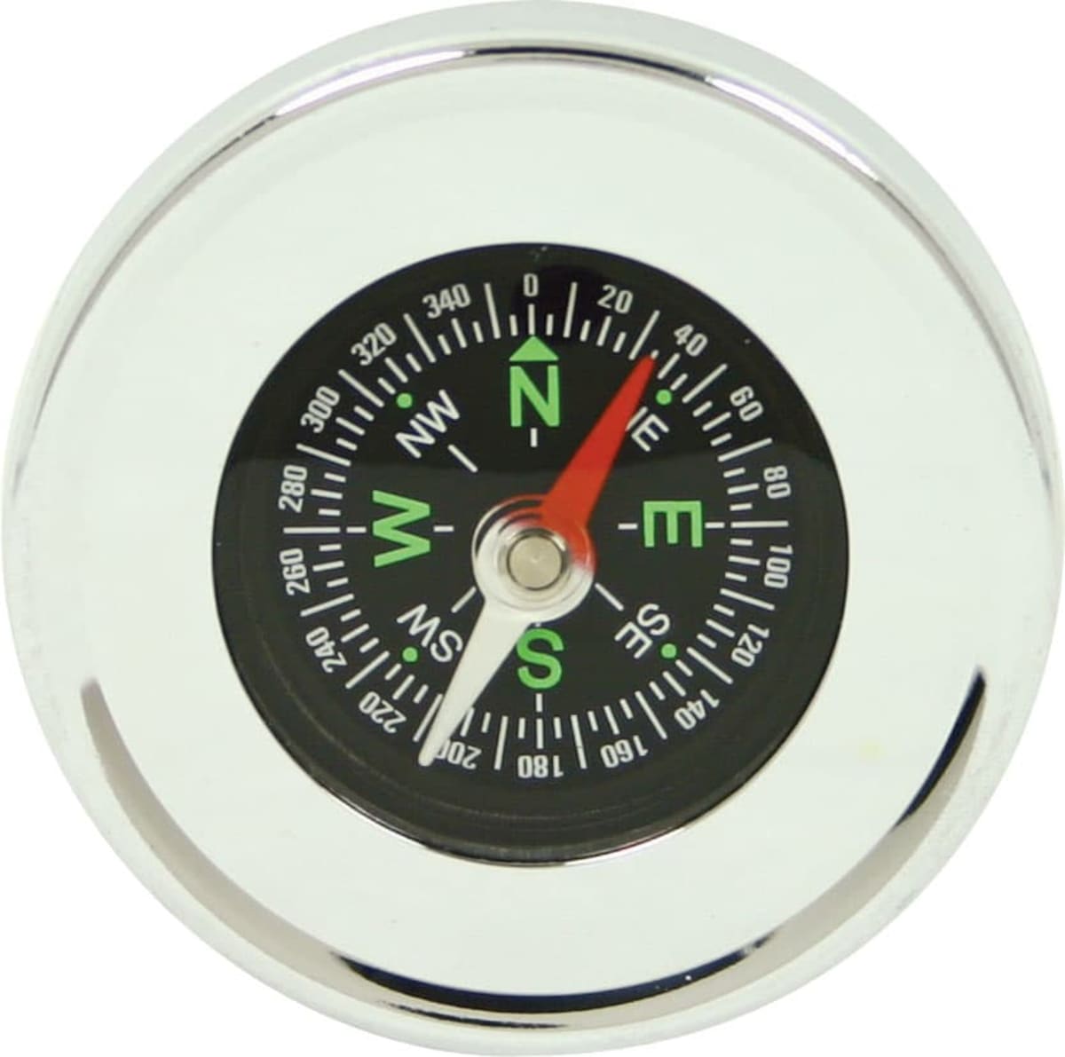 Compass chrome in stainless steel gift tin