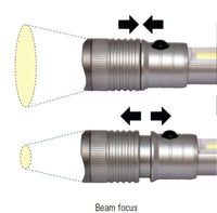 Vari-Beam Torch & Light, Gunmetal