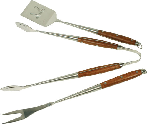 BBQ set 3 piece in a aluminium carry case