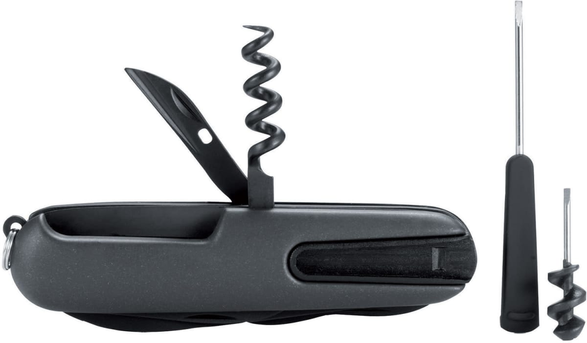 pocket knife 12 function in gift box  Nero