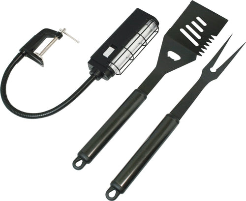 BBQ light and tool set