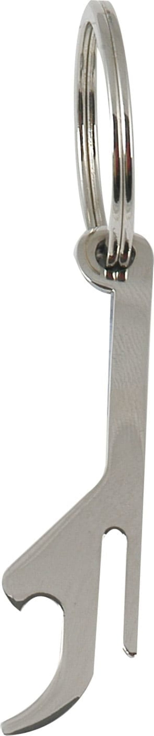 Bottle opener key ring - metal