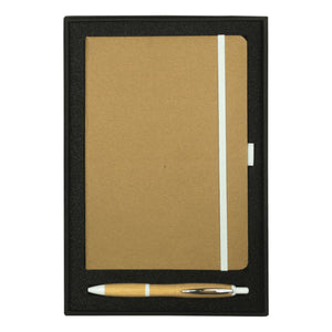 Gift Set w/ JB1022 Colour Bound Journal & 4104 Nash Bamboo Pen