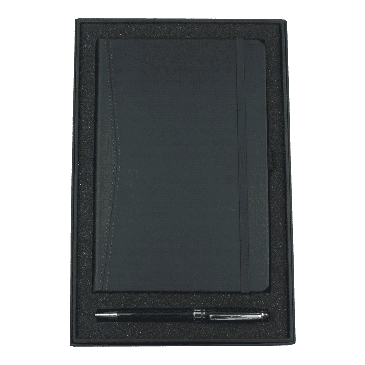 Gift Set with 9198 Pedova Pocket Bound JournalBook & 6002 Bristol Twist Ballpoint Pen