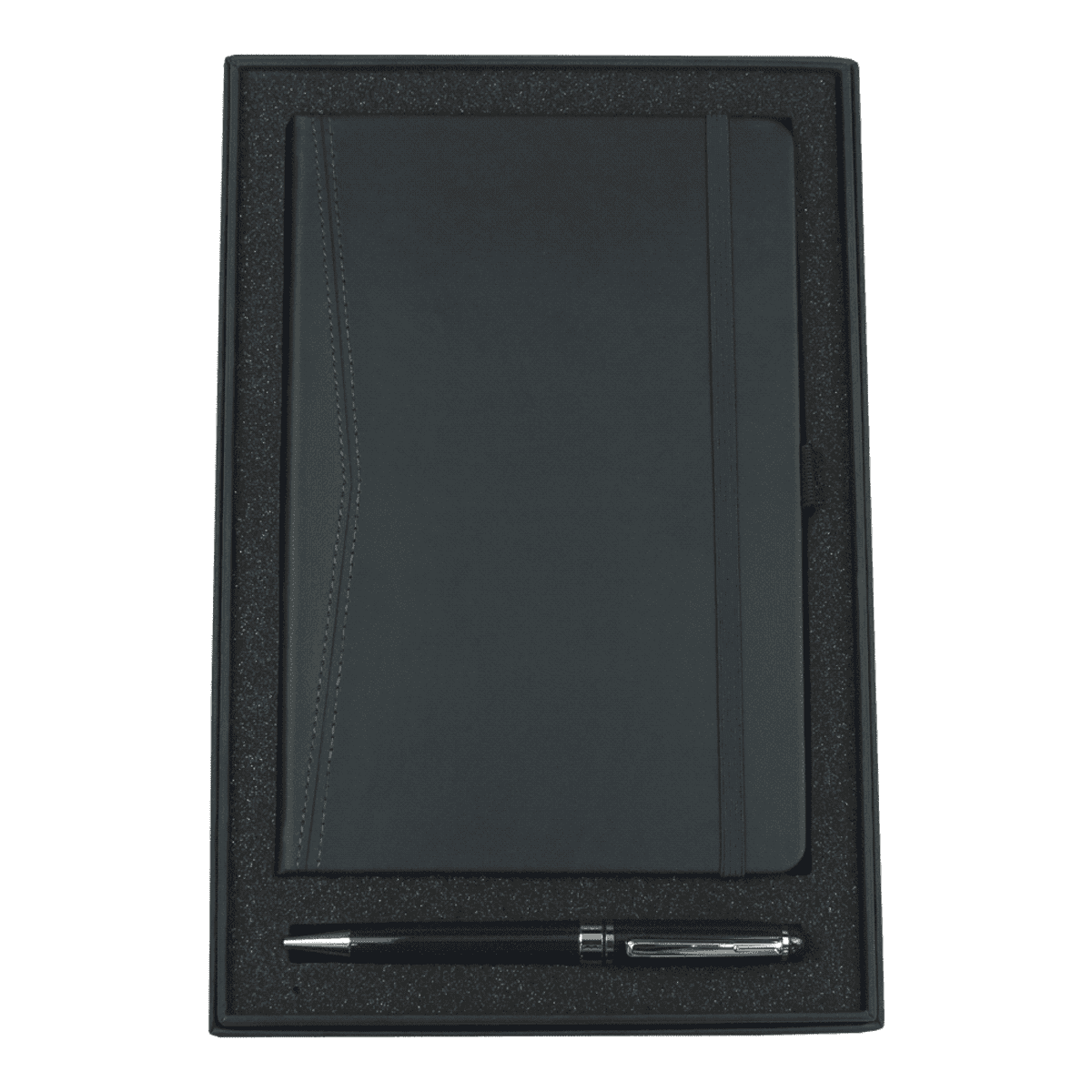 Gift Set w/ 9198 Pedova Pocket Bound JournalBook & 6002 Bristol Twist Ballpoint Pen