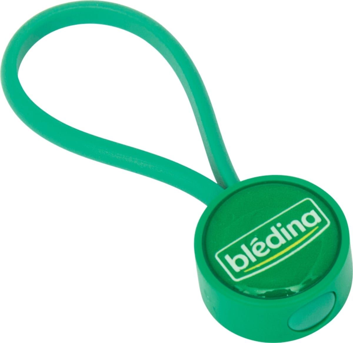 Globus Keyring Plastic Round - Indent