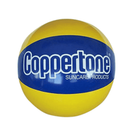Beach Ball 6 Panels 1 colour 1 position Logo