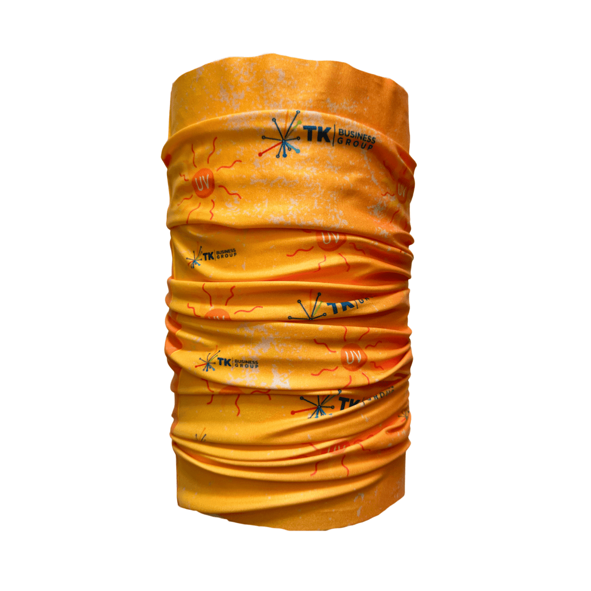 Bandana Neck Gaiter UV Fabric Indent Double Side Bulk Packed