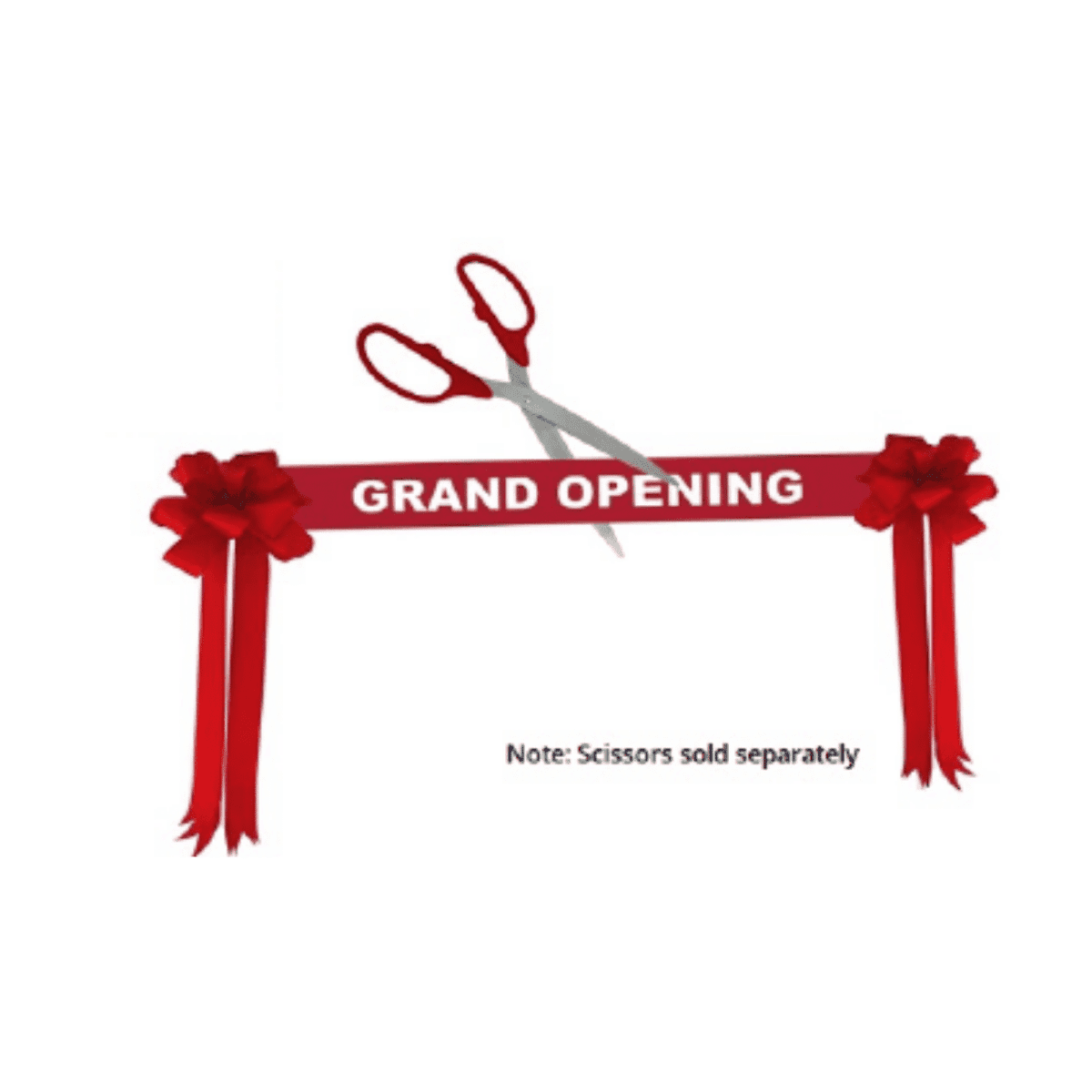 Grand Opening Kit - RED. 5m Long with 2 Bows