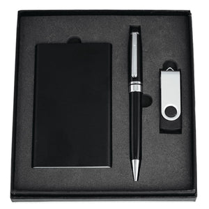 Powerbank, USB (4GB) & Pen Giftset