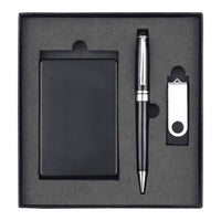 Powerbank, USB (4GB) & Pen Giftset