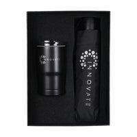 Umbrella & Tumbler Gift Set