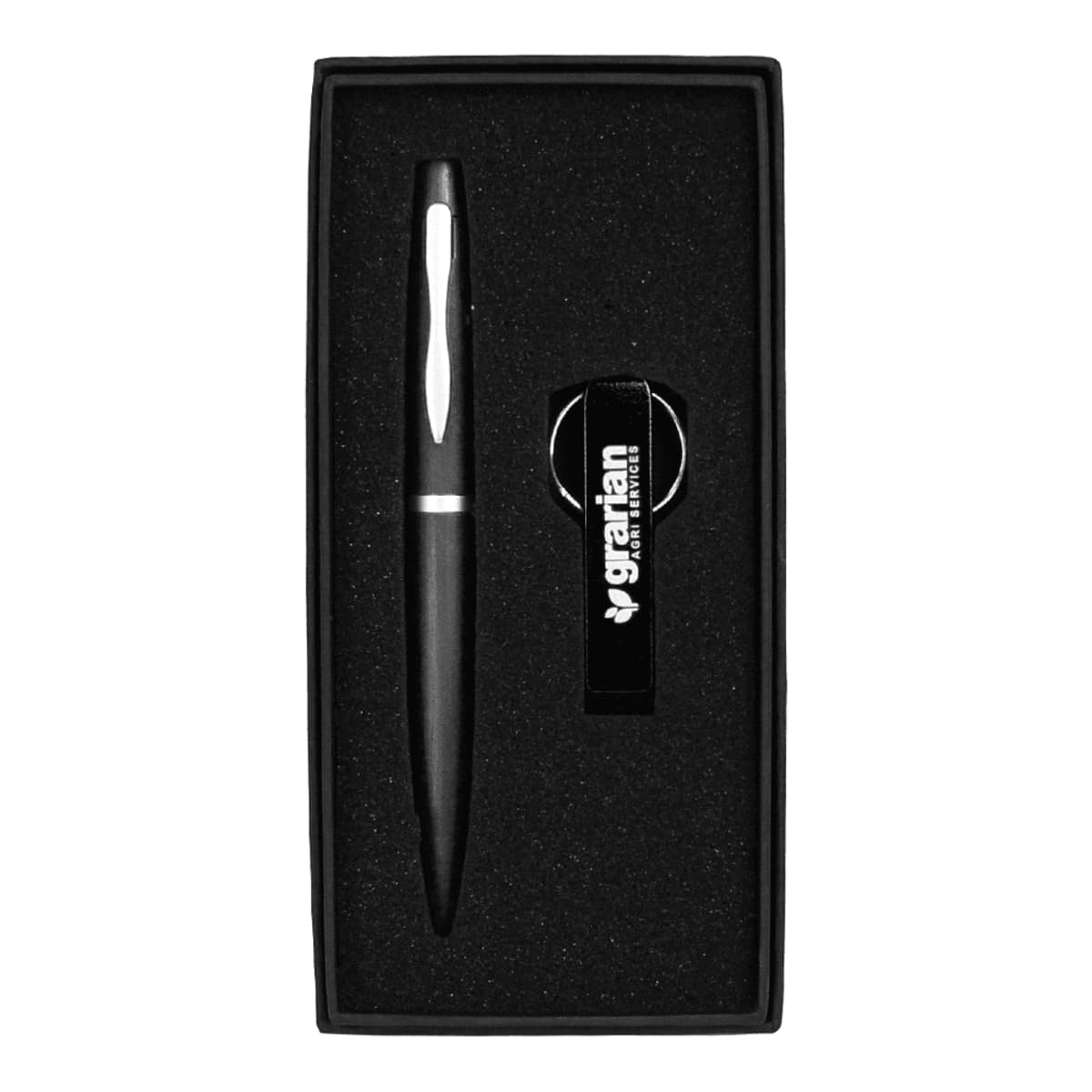 Chicago Pen & Bottle Opener Keyring Gift Set