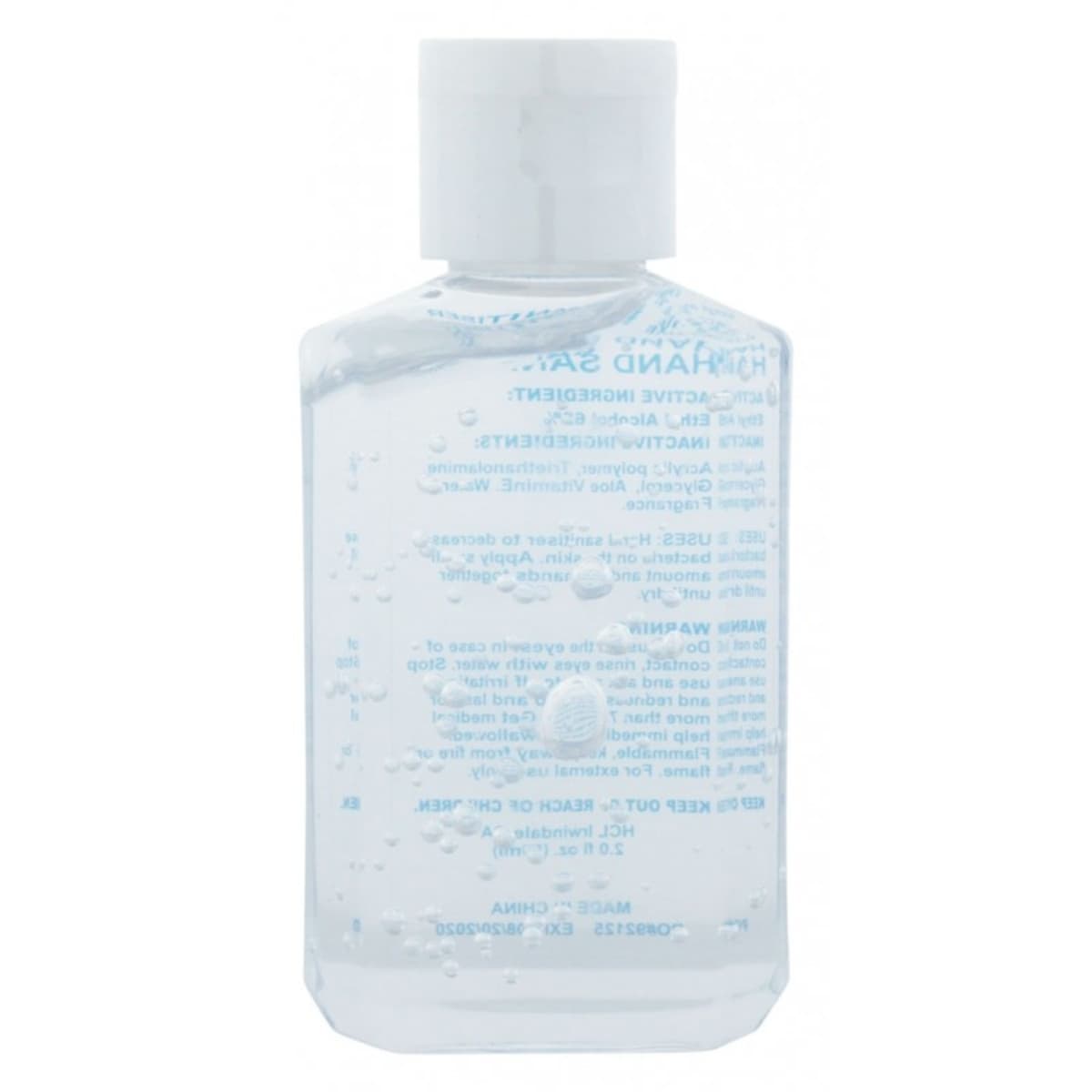 60ml Hand Sanitiser Gel - 75% ethyl-alcohol