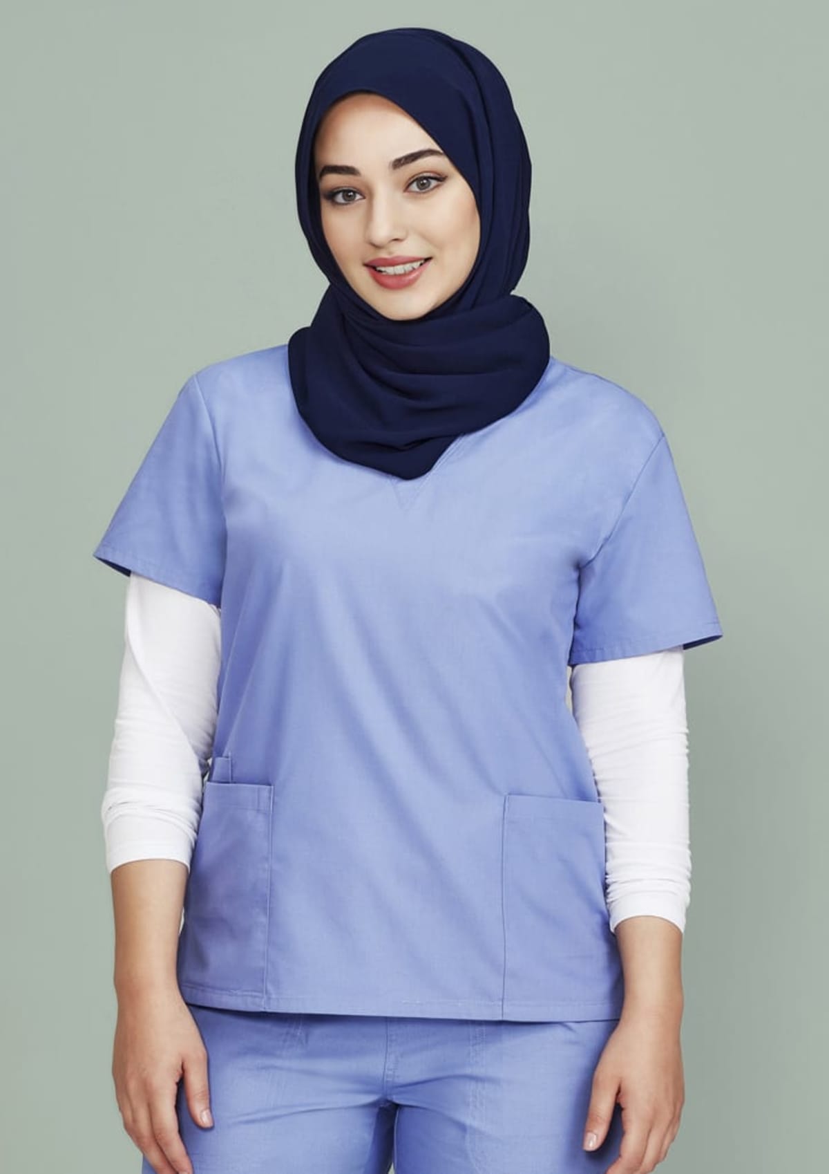 Womens Classic Scrub Top