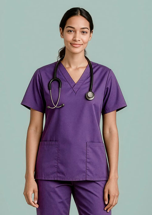 Womens Classic Scrub Top