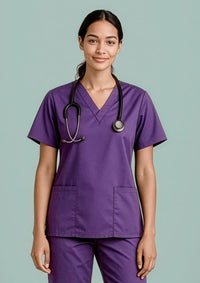 Womens Classic Scrub Top