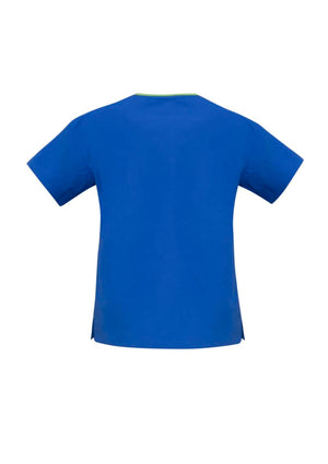 Classic Womens Contrast Crossover Scrub Top