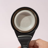 Collapsible Silicone Pet Food Scoop & Bag Clip