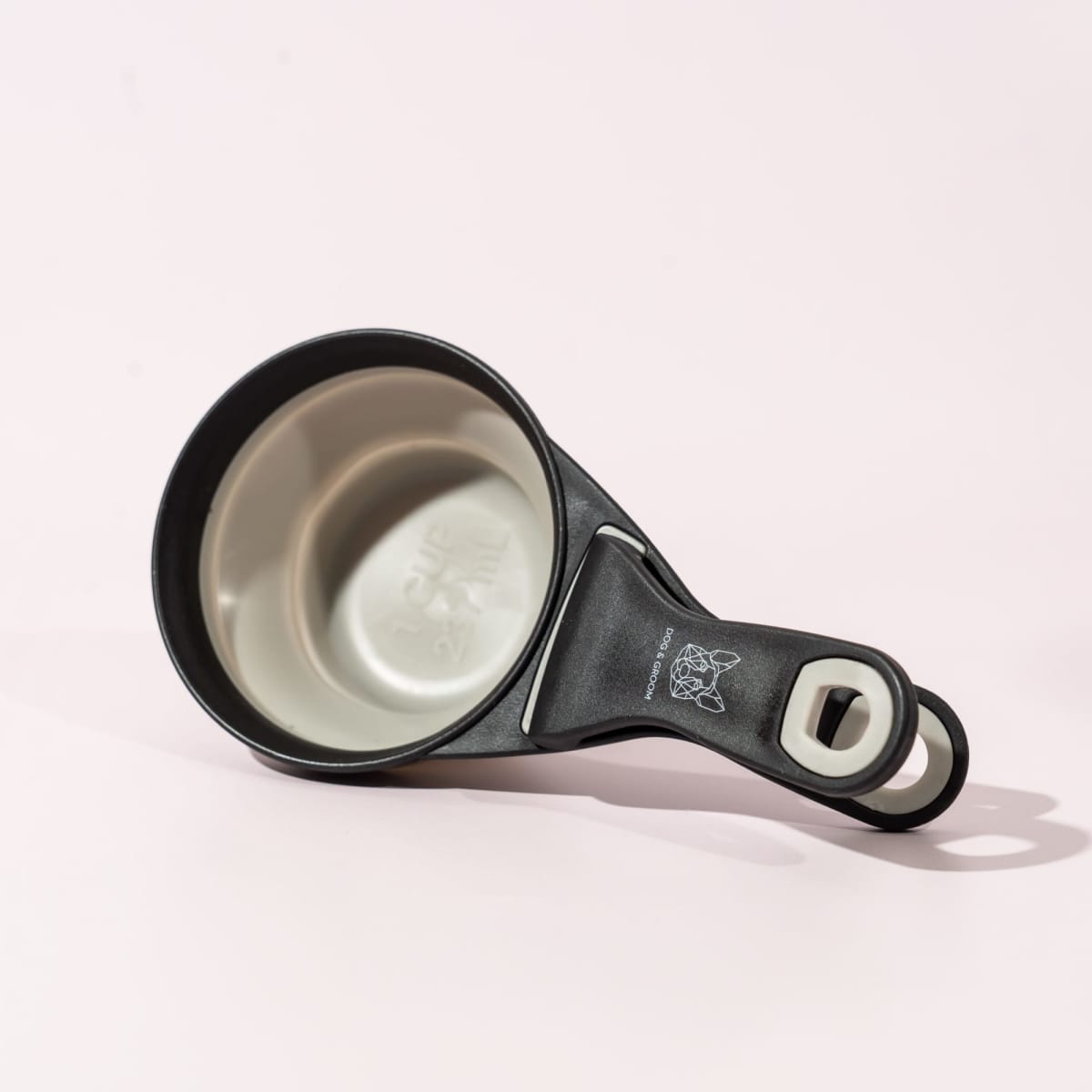 Collapsible Silicone Pet Food Scoop & Bag Clip
