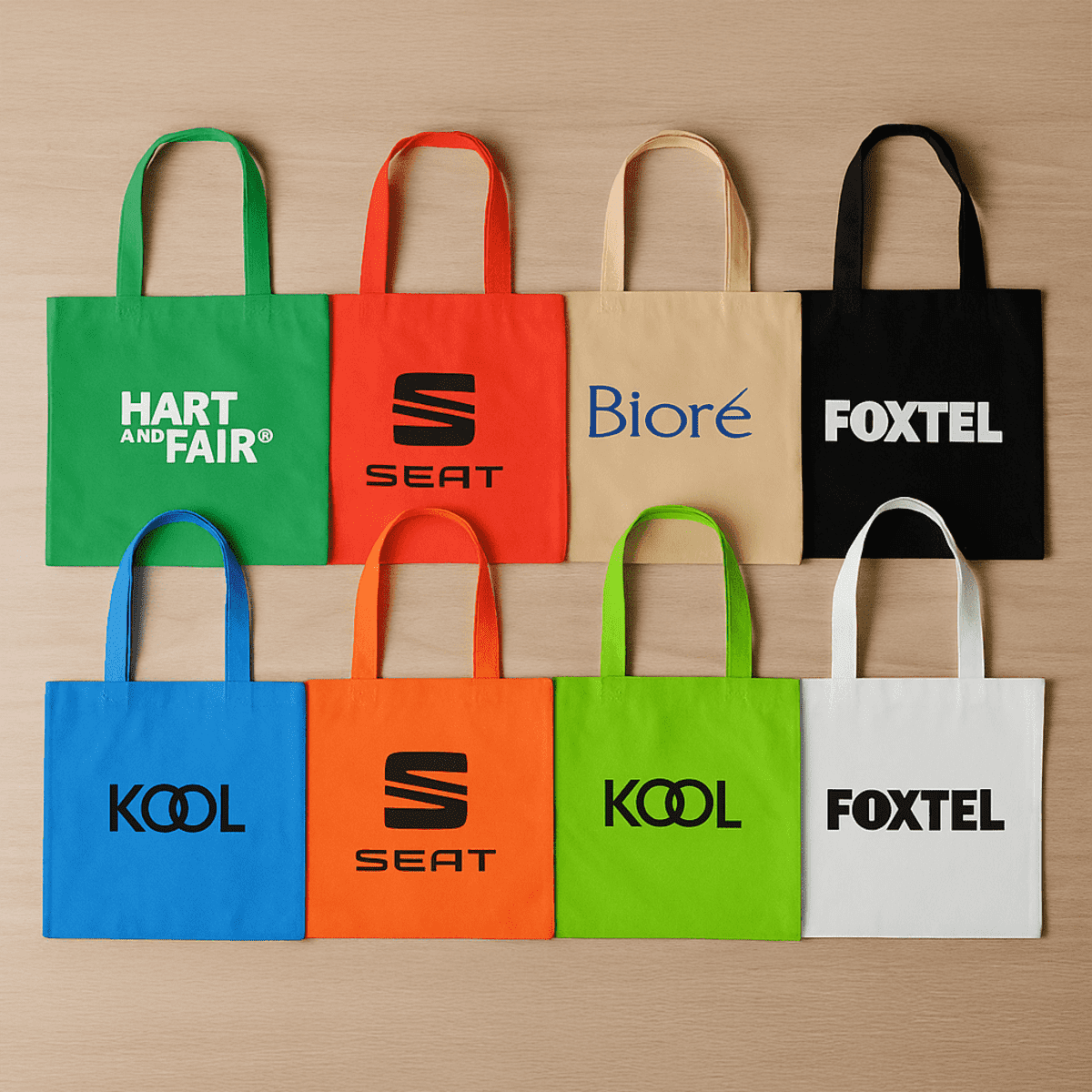 Shopping Tote Bag with V Gusset
