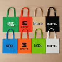 Shopping Tote Bag with V Gusset