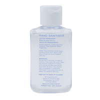 60ml Hand Sanitiser Gel - 75% ethyl-alcohol