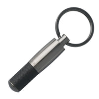 Key ring Pure Leather Black