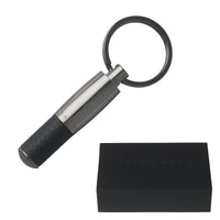 Key ring Pure Leather Black