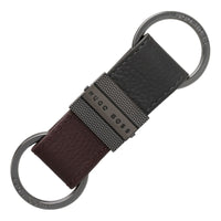 Key ring Storyline Grey/Burgundy