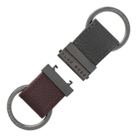 Key ring Storyline Grey/Burgundy