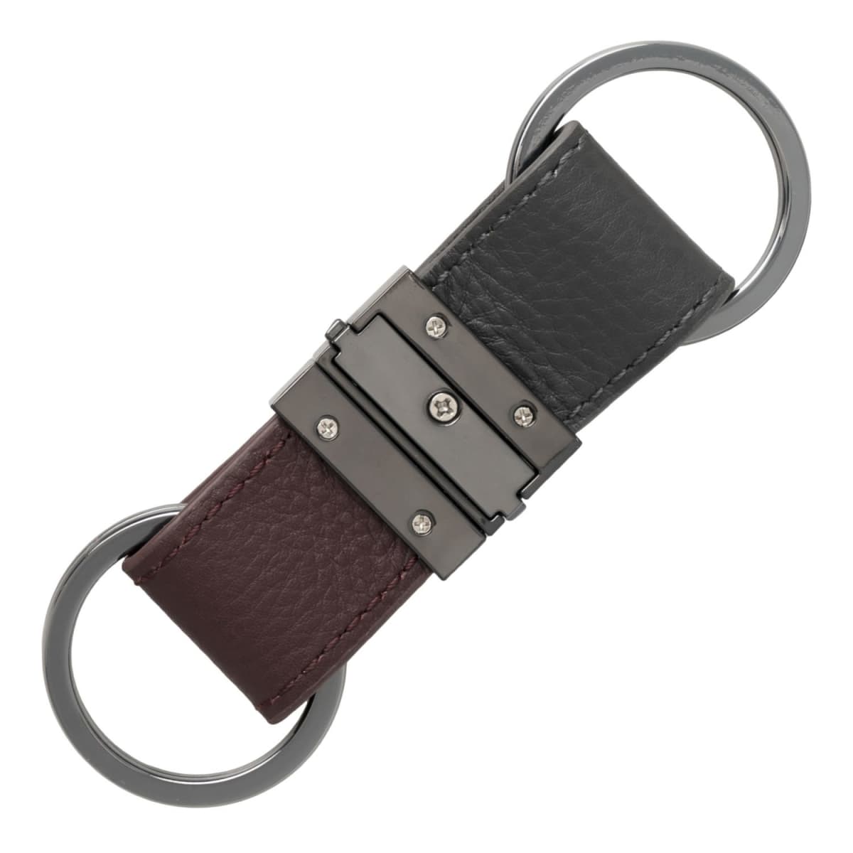 Key ring Storyline Grey/Burgundy
