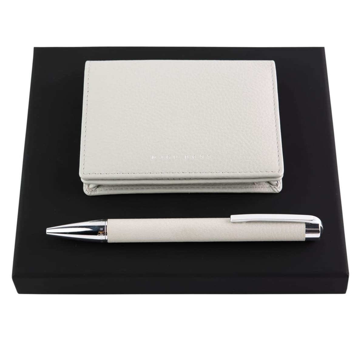 Set Storyline Light Grey (ballpoint pen & card holder)