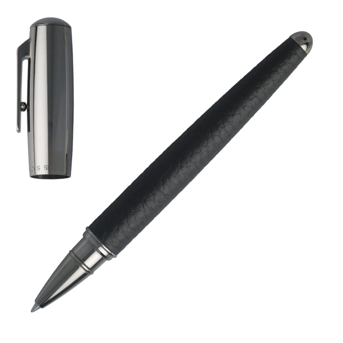 Rollerball pen Pure Leather Black