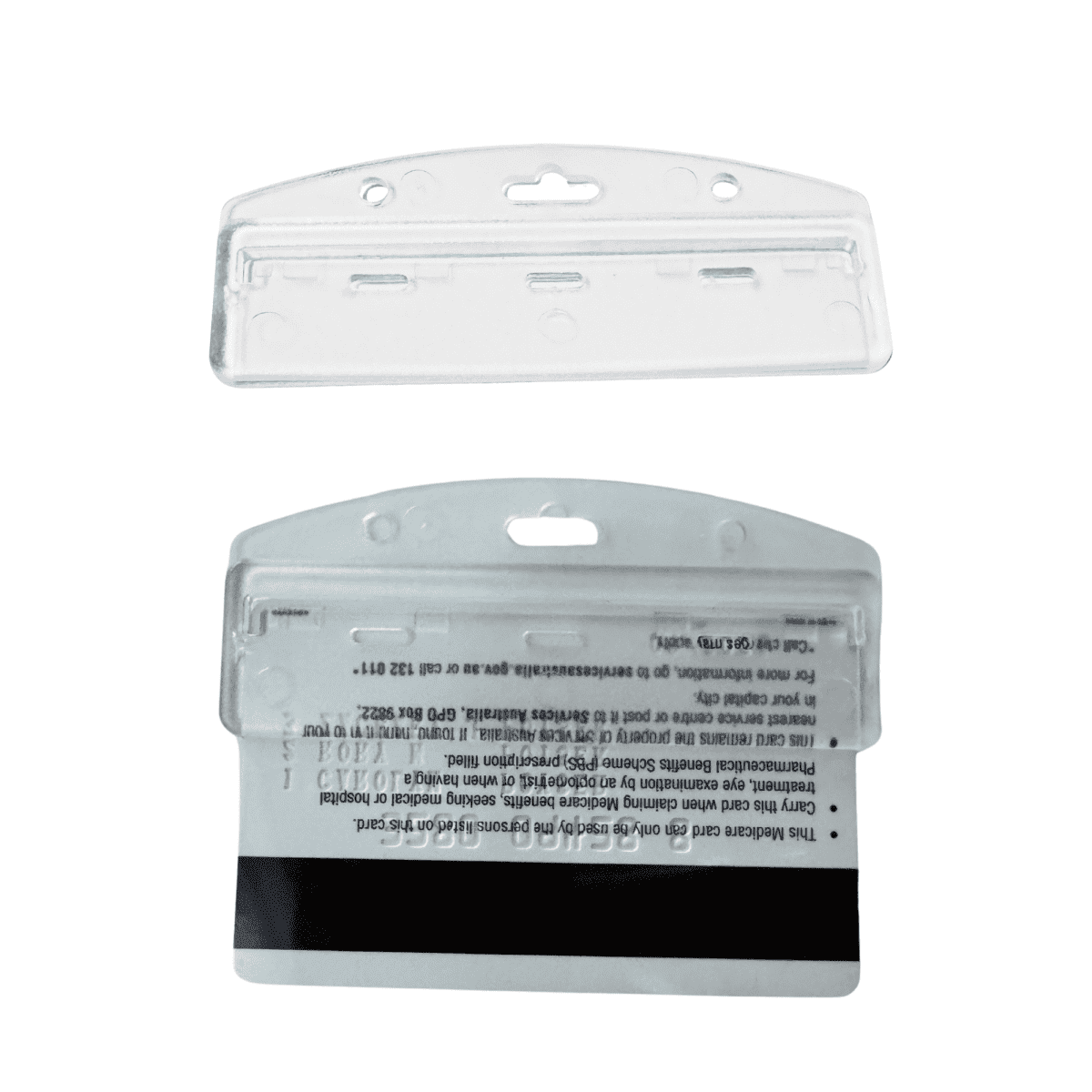 Rigid Multi-grip ID Card Holder