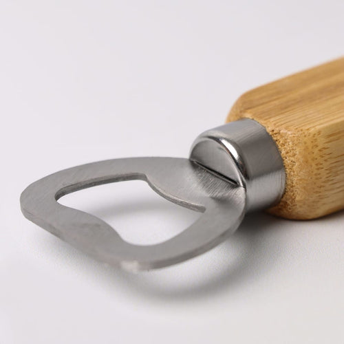 Bamboo Bottle Opener