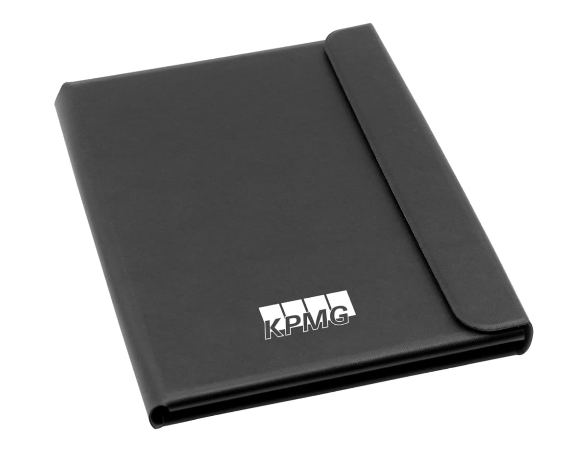 Remote Work A4 Portfolio, Black